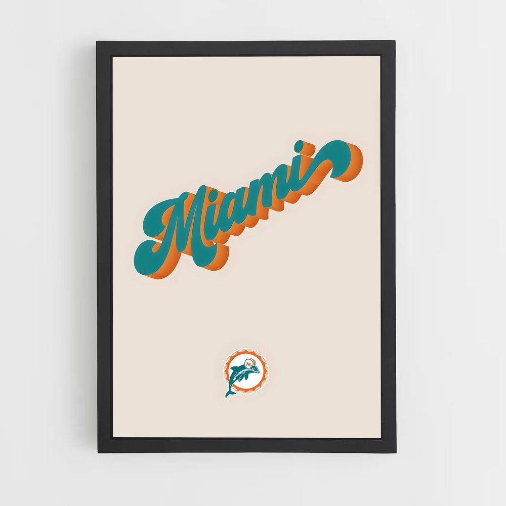 Poster Dolphin Vibes (vue 2)
